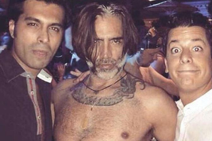 Alejandro Fernández, en una fiesta en un club gay de Las Vegas.-INSTAGRAM