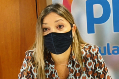 Carolina Blasco, portavoz del PP en el Ayuntamiento. ECB