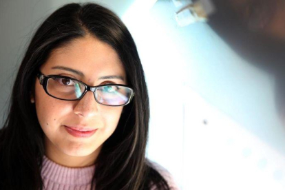 La escritora ecuatoriana Mónica Ojeda, en Barcelona.-EL PERIÓDICO