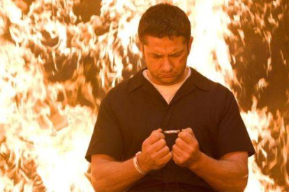 Gerard Butler, en la película 'Un ciudadano ejemplar'.-Foto: ARCHIVO