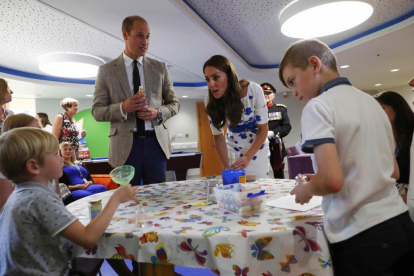 Guillermo de Inglaterra en el Keech Cottage Hospice-AP / EDDIE KEOGH / AFP