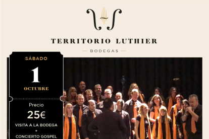 Territorio Luthier (Aranda de Duero) ofrece el 1 de octubre un concierto de Gospel