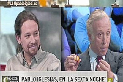 En el artículo, el periodista Eduardo Inda reprocha a Podemos haber apoyado a Joseba Asirón (EH Bildu) como alcalde de Pamplona.-