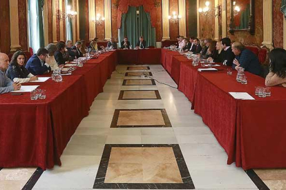 La reunión del Consejo Social del pasado 3 de diciembre abordó la propuesta para que la ciudad se presente al proyecto cultural.-RAÚL G. OCHOA