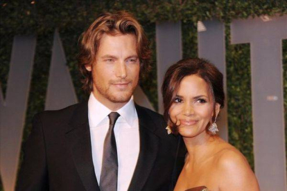 Imagen de archivo de la actriz Halle Berry y su exnovio, el modelo Gabriel Aubry.-Foto: AP / EVAN AGOSTINI