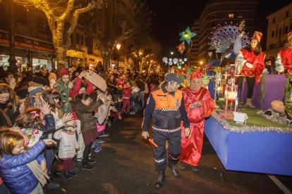 Cabalgata de Reyes del pasado mes de enero que, como cada año, llenó las calles de Burgos por donde discurrió.-SANTI OTERO