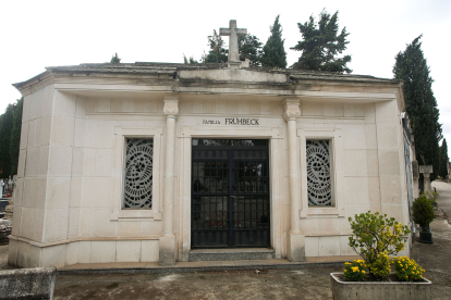 Mausoleo en el que está enterrado Rafael Frühbeck. TOMÁS ALONSO