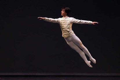 Guillermo Domínguez triunfó tras la interpretación de la pieza obligatoria, una coreografía de ‘El cascanueces’, y una libre titulada ‘Cuerpo en grito’.-