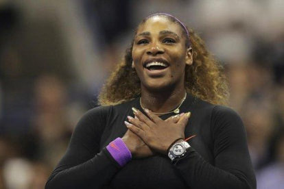 Serena Williams, tras superar las semifinales del Abierto de EEUU.-