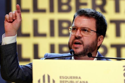 Aragonés avisa al PSOE que la nueva etapa solo se puede abrir si la política desplaza a la represión.-EFE / ALBERTO ESTEVEZ