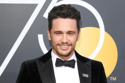 James Franco, en los Globos de Oro, el pasado enero.-VENTURELLI
