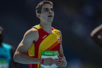 Bruno Hortelano, en los Juegos de Río, antes de sufrir el accidente.-EFE