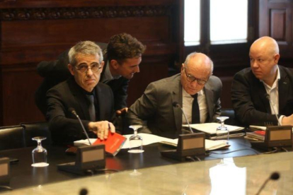Reunión de la Mesa con los abogados del Parlament.-DANNY CAMINAL