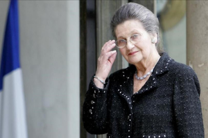 Simone Veil, en una imagen del 2009.-LUCAS DOLEGA