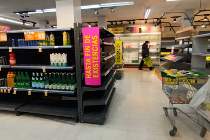 Imagen de un supermercado Dia en Aranda