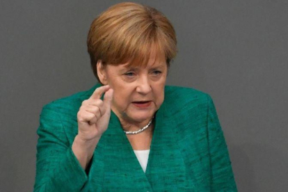 La cancillera alemana, Angela Merkel.-JOHN MACDOUGALL (AFP)
