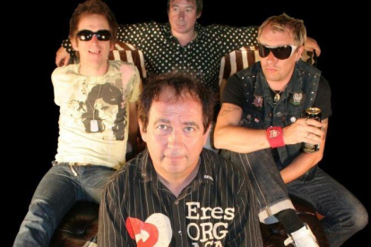 The Buzzcocks, con Pete Shelley en primer plano-CHRIS GOMEZ
