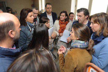 La Junta Electoral reunida para evaluar la incidencia-ISRAEL L. MURILLO