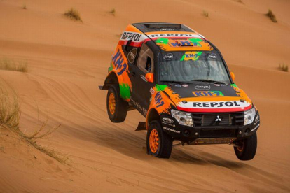 Isidre Esteve ha anunciado que volverá a correr el Dakar.-KH7 MOTOR SPORT