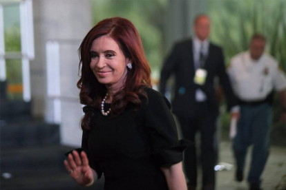Cristina Kirchner.-Foto: ANTONIO LACERDA/ EFE