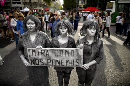 <em>Así se vivió en Buenos Aires el Día Internacional de la Mujer