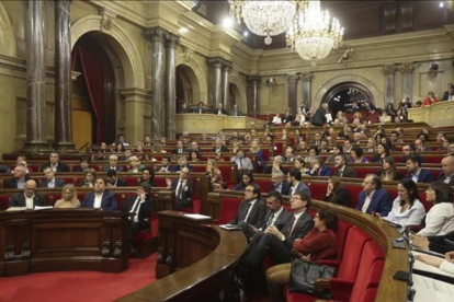 Pleno del Parlament.-DANNY CAMINAL