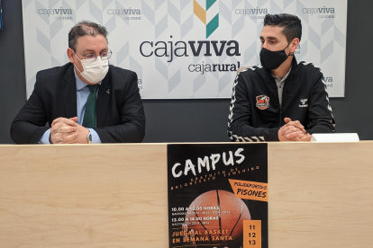 Germán Martínez y Jorge Villegas presentaron el campus. SANTI OTERO