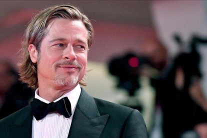 Brad Pitt, el pasado 29 de agosto en Venecia.-EFE / ETTORE FERRARI
