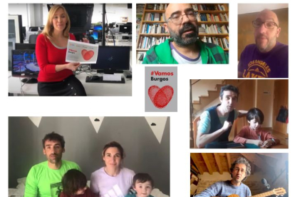 Diversas personalidades de la cultura y el deporte han apoyado la plataforma solidaria #Vamos Burgos. ECB