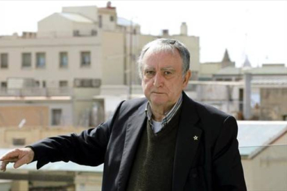 Rafael Chirbes, en Madrid, en el 2014, cuando recogió el Premio Nacional.-EFE