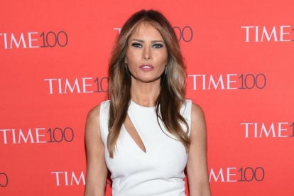 Melania Trump, en abril del año pasado, en la gala de la revista 'Time'.-EVAN AGOSTINI