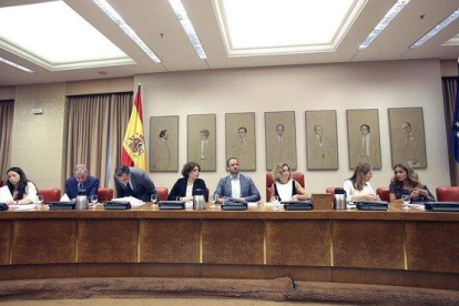 Reunión de la Diputación Permanente en el Congreso de los Diputados-DAVID CASTRO