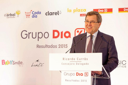 Ricardo Currás, en la comparecencia.-E. M.