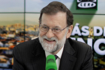 El presidente Mariano Rajoy, en la entrevista en la que ha reconocido a la República catalana.-EFE