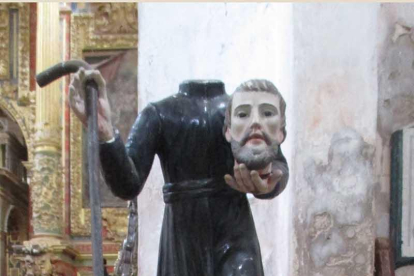 San Vitores, el ‘Santo sin cabeza’.-ECB