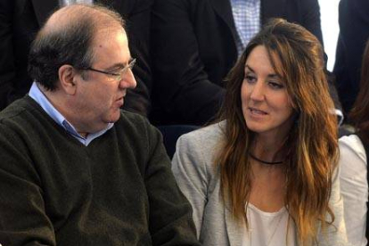 Raquel Fernández (Segovia) con Herrera.-ICAL