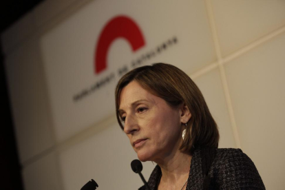 Carme Forcadell, presidenta del Parlament.-ALBERT BERTRAN