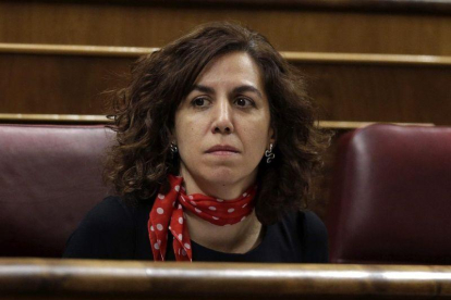 La exdiputada del PSOE y de UPyD Irene Lozano.-ÁNGEL DÍAZ (EFE)