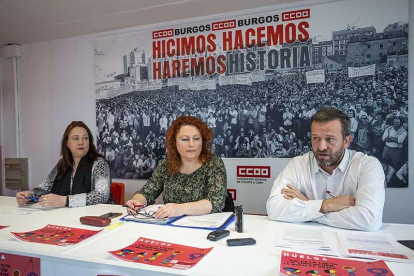 María del Carmen Noceda, Susana Luengo y Jesús Mordillo.-RAÚL G. OCHOA