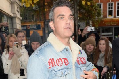 Robbie Williams, en Londres, el pasado 8 de diciembre.-SAV