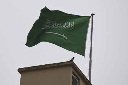 Bandera saudí-AP