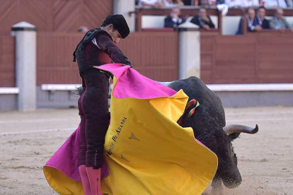 El torero ribereño en Las Ventas en su participación en la feria de otoño del año pasado.-ECB