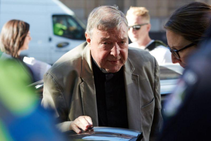 El cardenal australiano George Pell, exjefe de las Finanzas del Vaticano, ascusado de abusos sexuales.-AAP/ EPA