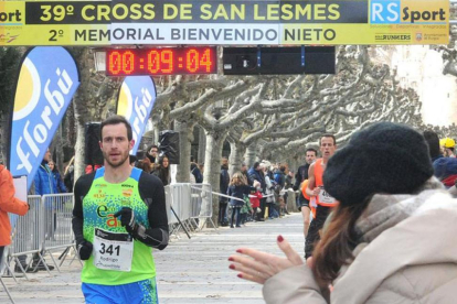 Rodrigo Alonso, vencedor delCross de San Lesmes de 2017.-ISRAEL L. MURILLO