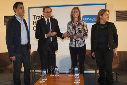 El ministro de Sanidad, Política Social e Igualdad, Alfonso Alonso, celebra un encuentro con las ONG de Zamora en el que también estarán presentes la candidata del Partido Popular a la Alcaldía de Zamora, Clara San Damián, el candidato a la Presidencia de-Ical