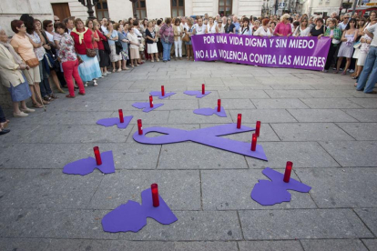 Imagen de una manifestación contra la violencia de género.-SANTI OTERO