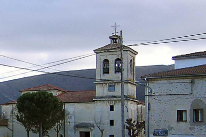 Iglesia de San Pedro y San Pablo de Nofuentes, desde ayer barrio de Cuesta Urria.-TXO