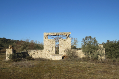 El conocido como ‘Altar de Falange’. DARIO GONZALO