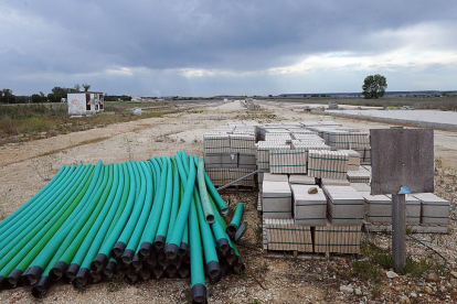 Las obras del parque tecnológico están paralizadas como se ve en esta imagen de archivo.-ISRAEL L. MURILLO