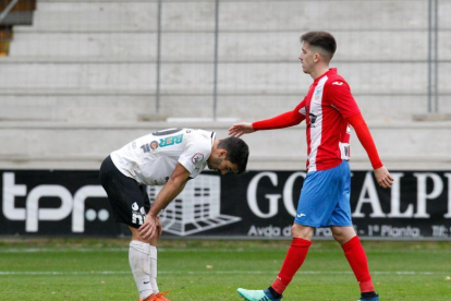 El Burgos CF lleva toda la temporada reñido con el gol.-SANTI OTERO